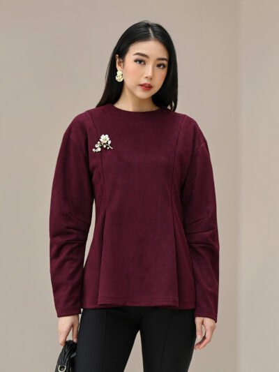 Oslo Suede Top/Soft Premium New Fabric 2026 - Maroon