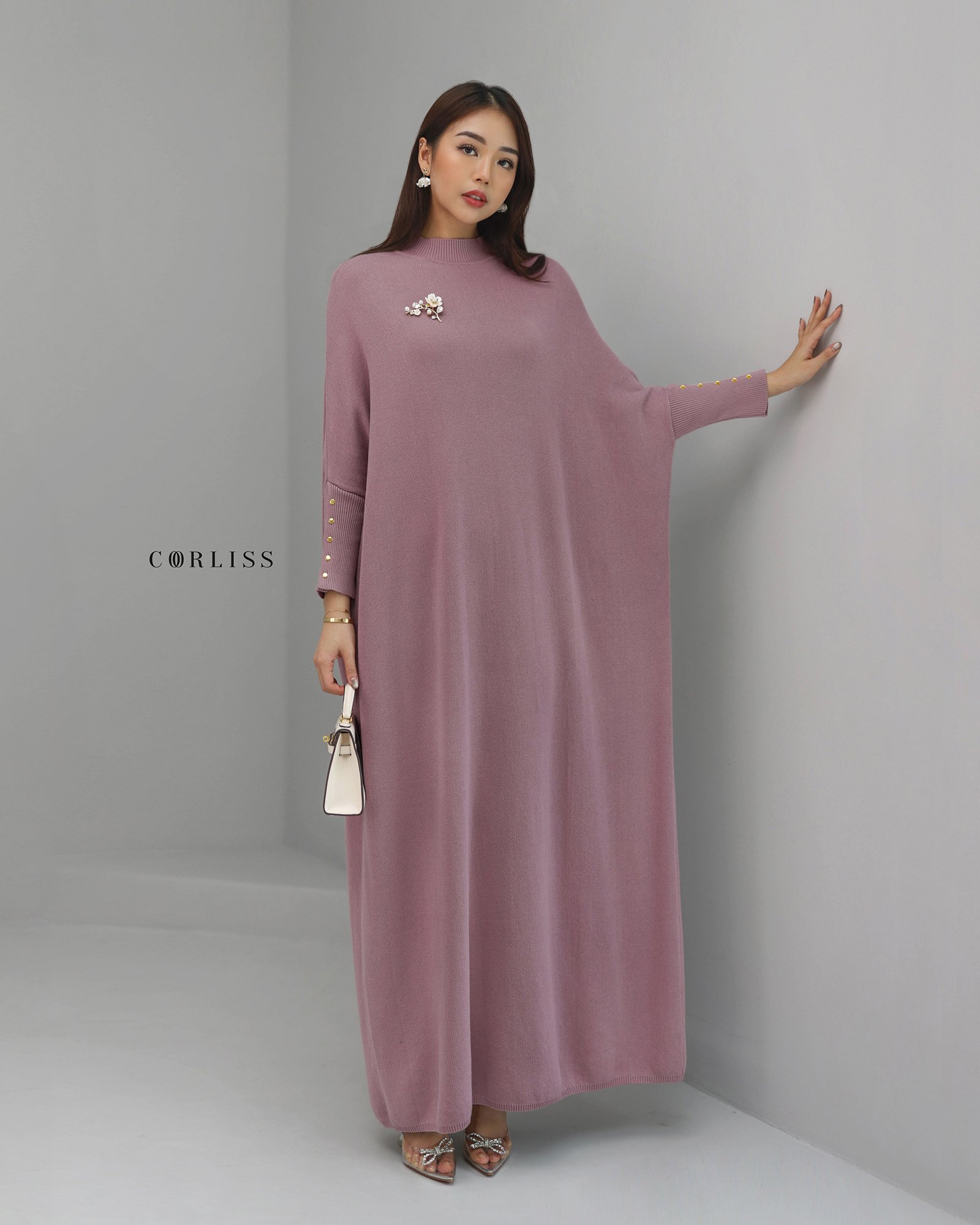 Auguste Premium Batwing Dress - Gambar 15