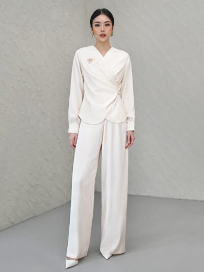 Vergara Set N Top Premium Semi Satin - Porcelain/Set