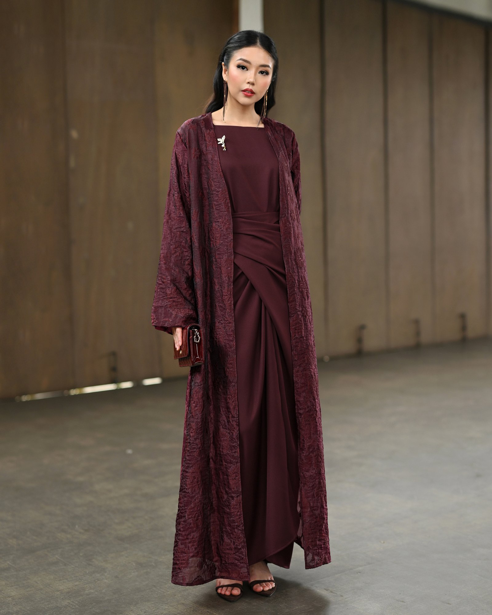 Von Louisa Premium Abaya Indonesian Style 2026 Raya Collection - Gambar 10
