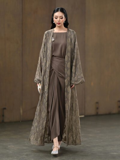 Von Louisa Premium Abaya Indonesian Style 2026 Raya Collection