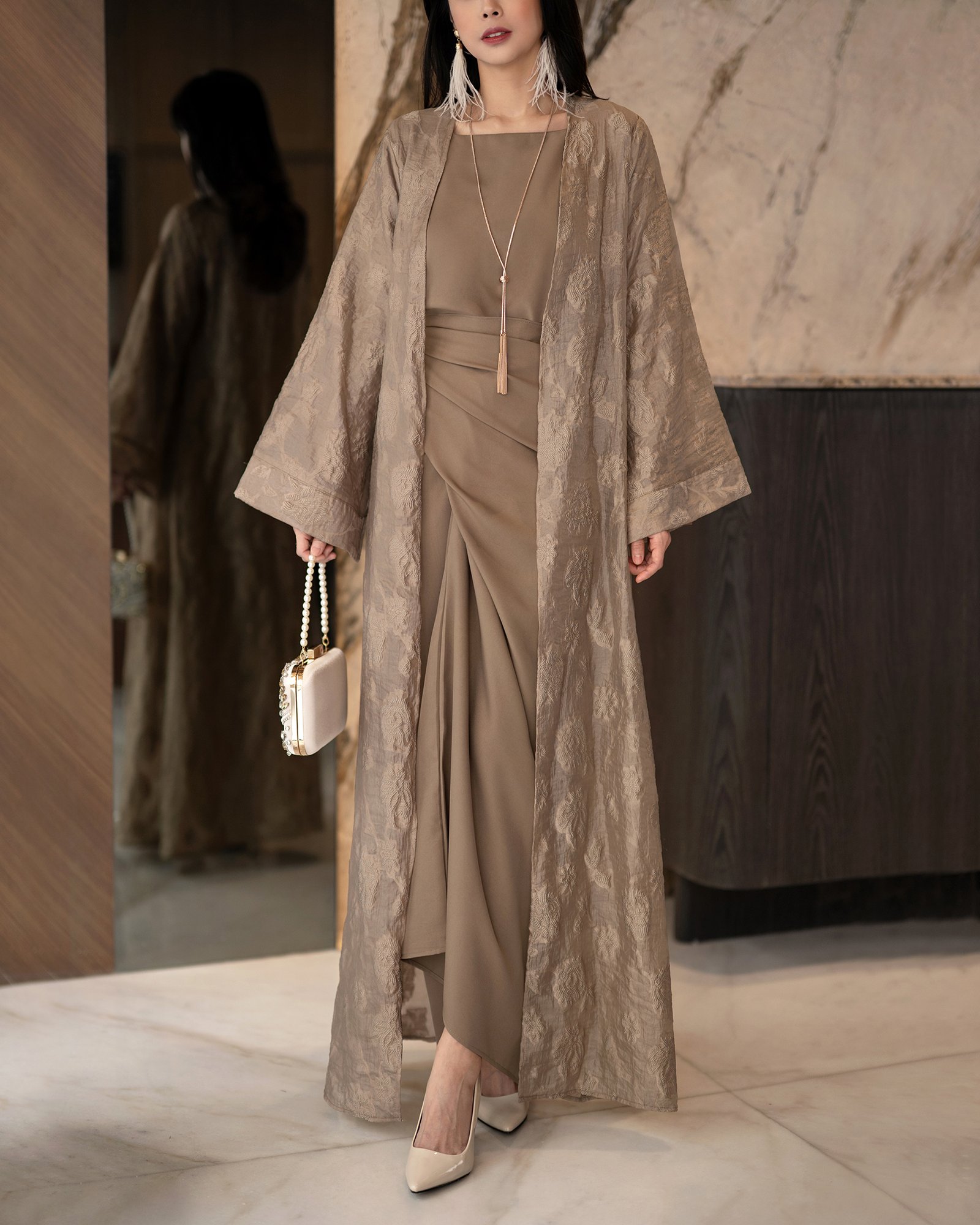 Von Louisa Premium Abaya Indonesian Style 2026 Raya Collection - Gambar 12