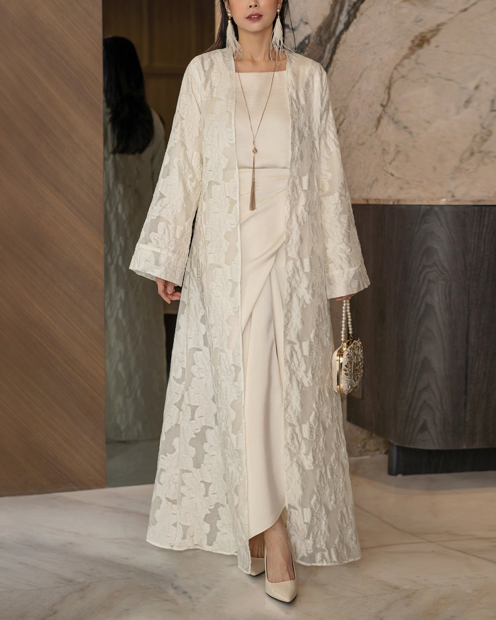 Von Louisa Premium Abaya Indonesian Style 2026 Raya Collection - Gambar 13