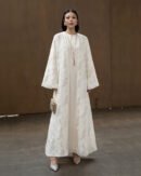 White Lotus Abaya Set – Khusus Putih Porcelain