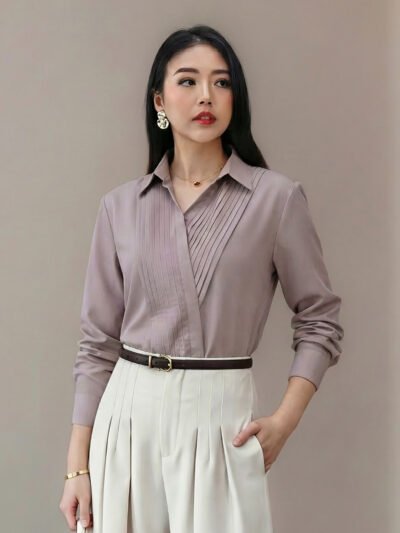 Maurice Top - Smoke Mauve