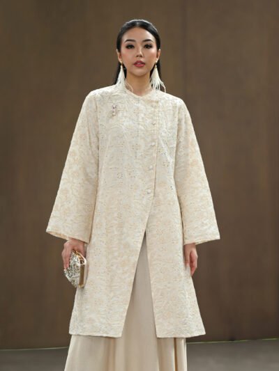 Kekuni Premium Ramadhan Tunic 2026 - Porcelain