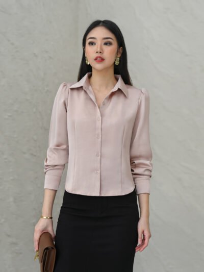 Manhattan in Premium Silk Tebal, Halus Bertekstur dan Anti Kusut