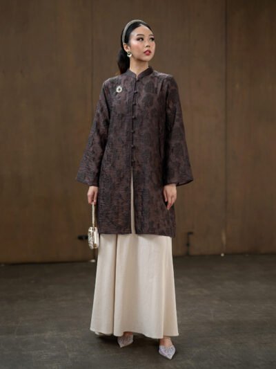 Lotus Raya Tunic 2026 - Mahogany