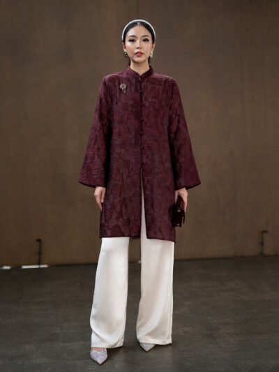 Lotus Raya Tunic 2026 - Night Wine