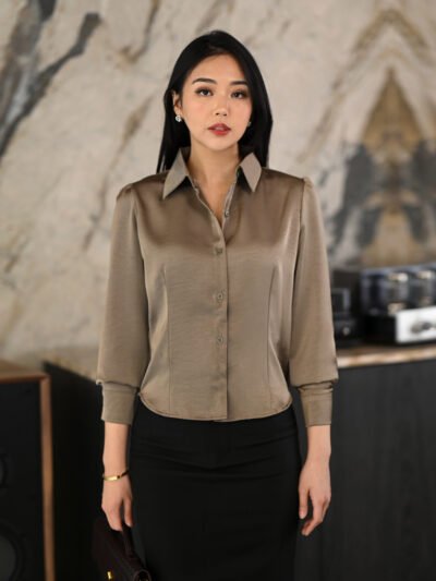 Manhattan in Premium Silk Tebal, Halus Bertekstur dan Anti Kusut