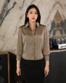 Manhattan in Premium Silk Tebal, Halus Bertekstur dan Anti Kusut