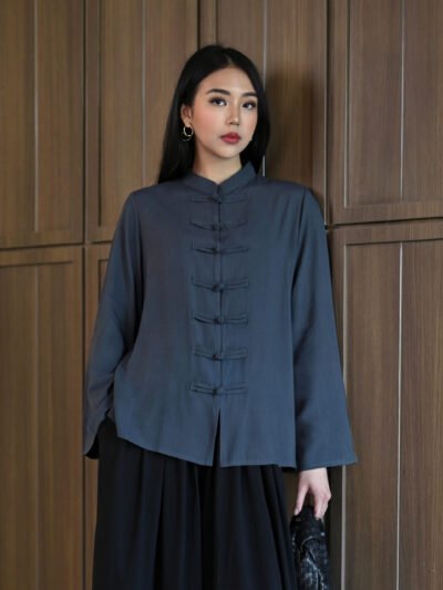 Orchard Cheongsam Plain Ultra Soft Linen
