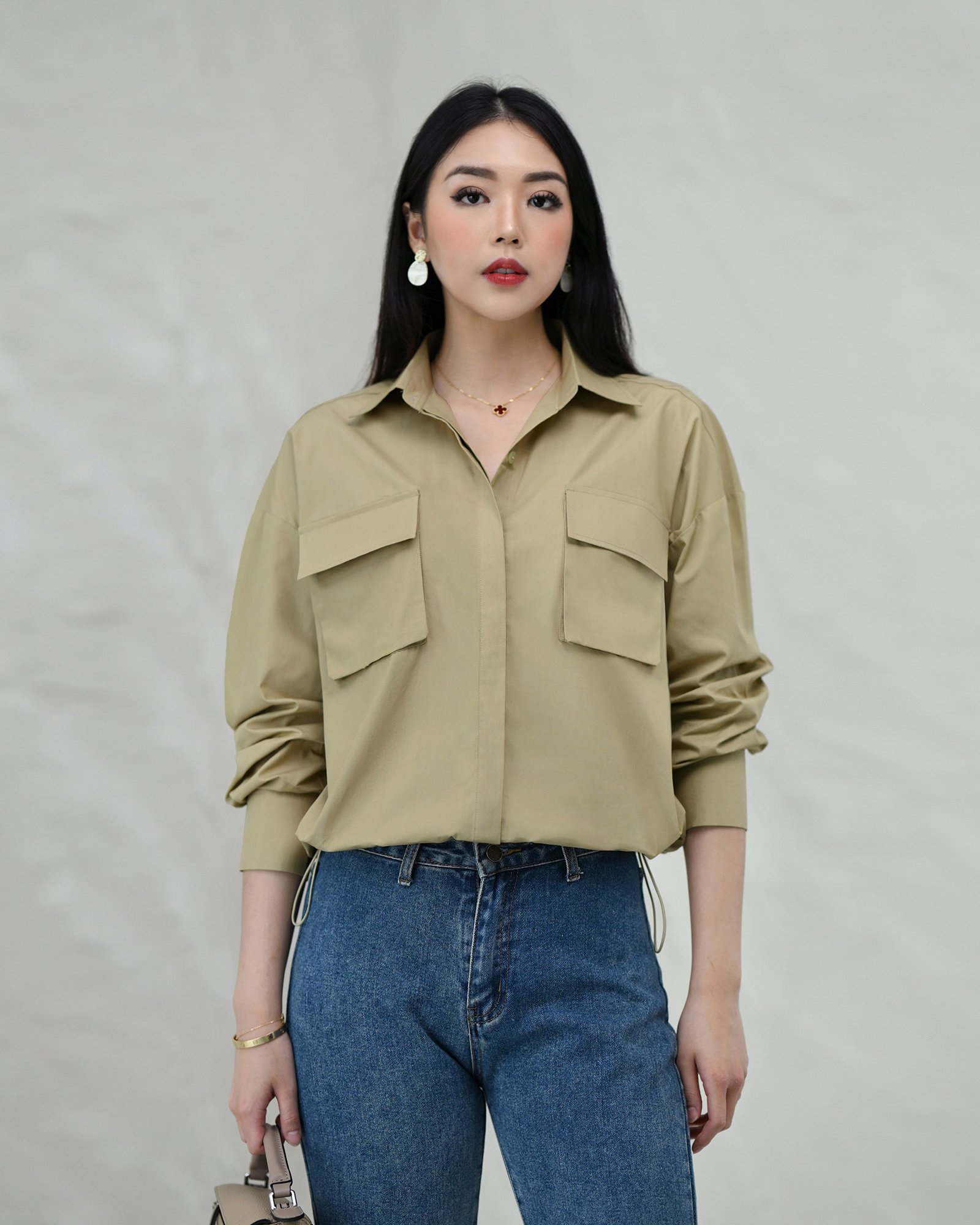 Capri Corliss Unique Shirt - Gambar 11