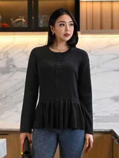 Yoon-A Premium Daily Knitwear - Black