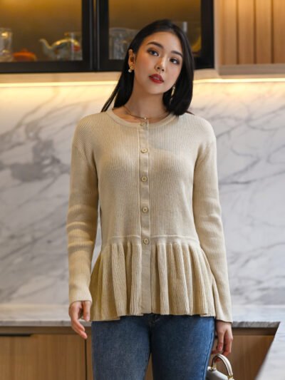Yoon-A Premium Daily Knitwear - Smoke Beige