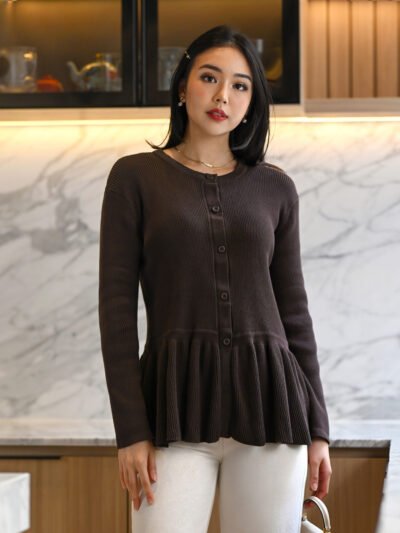 Yoon-A Premium Daily Knitwear - Espresso Brown