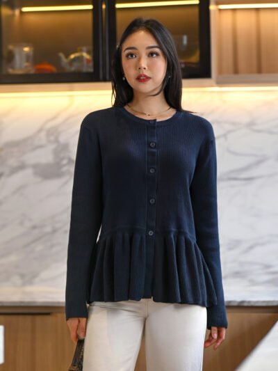 Yoon-A Premium Daily Knitwear - Dark Navy
