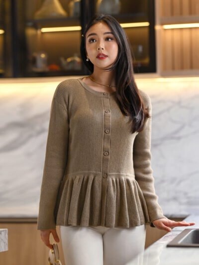 Yoon-A Premium Daily Knitwear - Smoke Milo