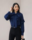 Nyxx Ribbon Top • Bahan Airystretch™️