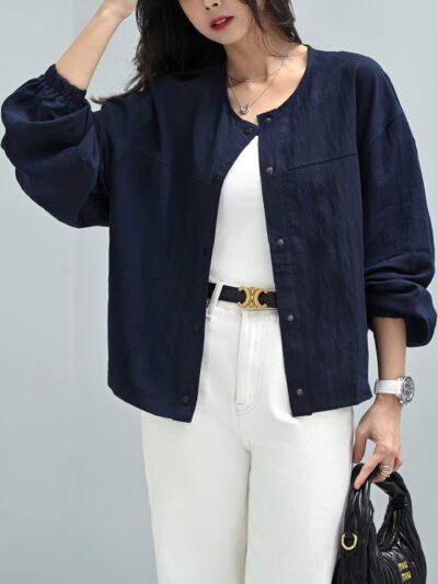 Dakota Barrel Jacket - Night Navy