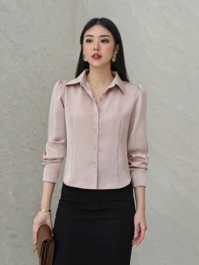 Manhattan in Premium Silk Tebal, Halus Bertekstur dan Anti Kusut