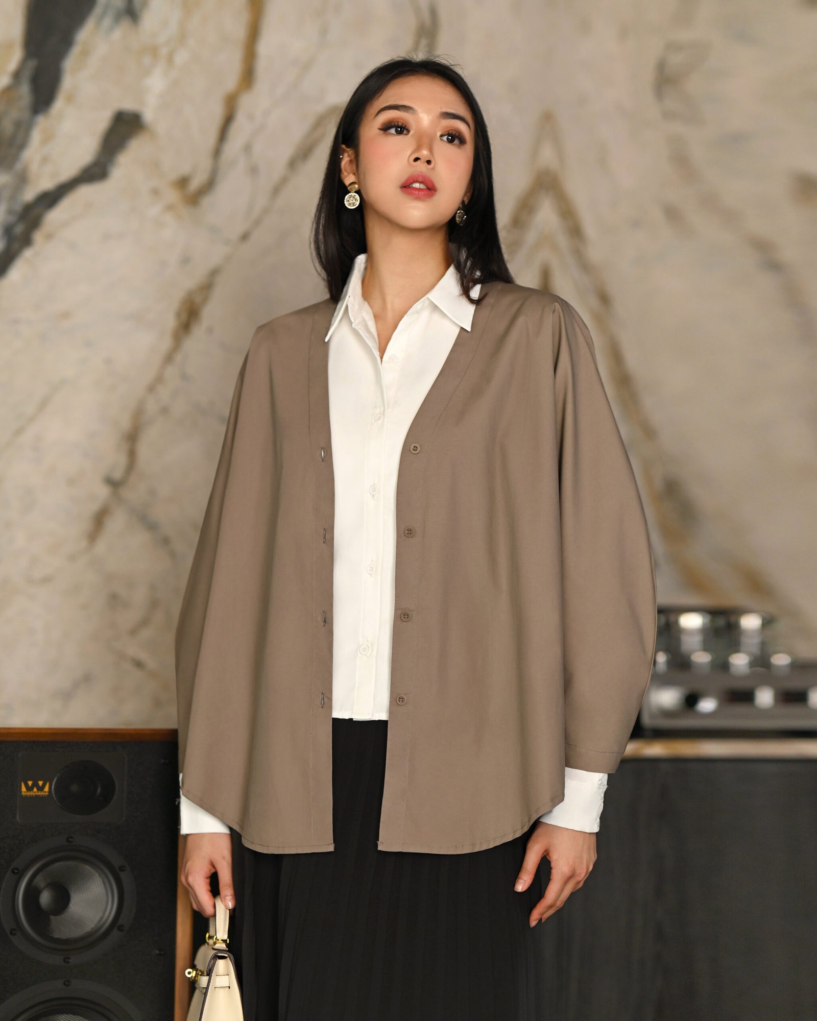 Puffy Shirt/Outer New Cotton Tebal 2026 - Gambar 5
