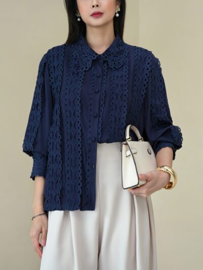 Symphony Top • Corliss - Navy