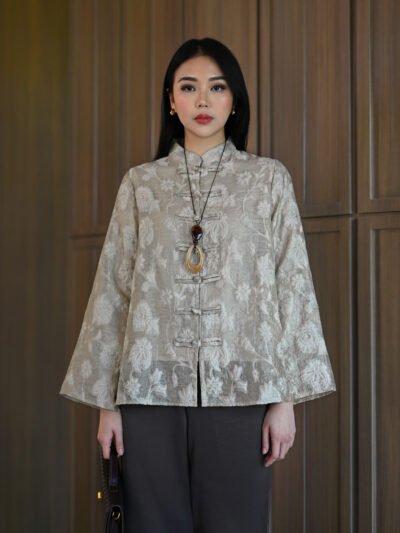 Lotus Ceongsam Top