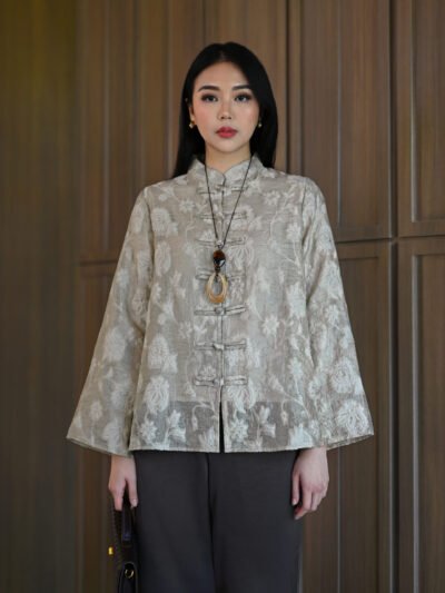 Lotus Ceongsam Top