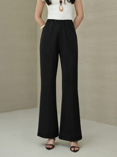 Brooks Semi Satin Classic Cut Pants - Black