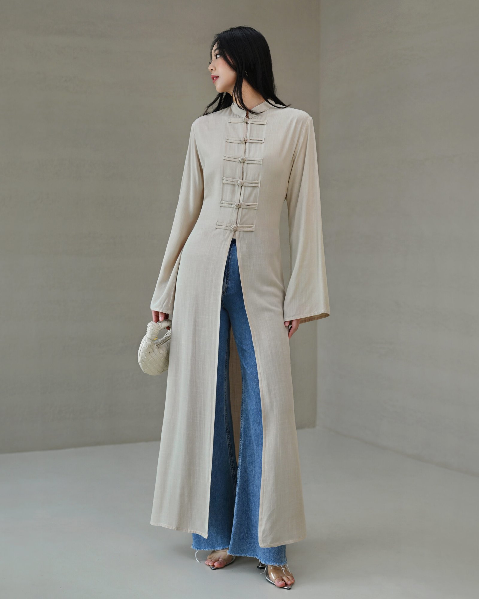 Orchard Dress Premium Soft Linen - Gambar 7
