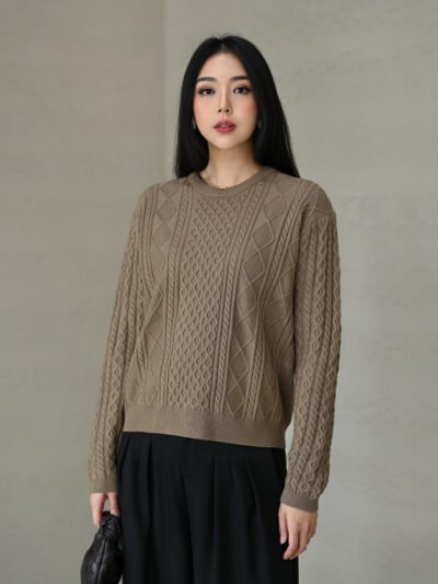 Hampton Classic Knit (Viscose) - Smoke Milo
