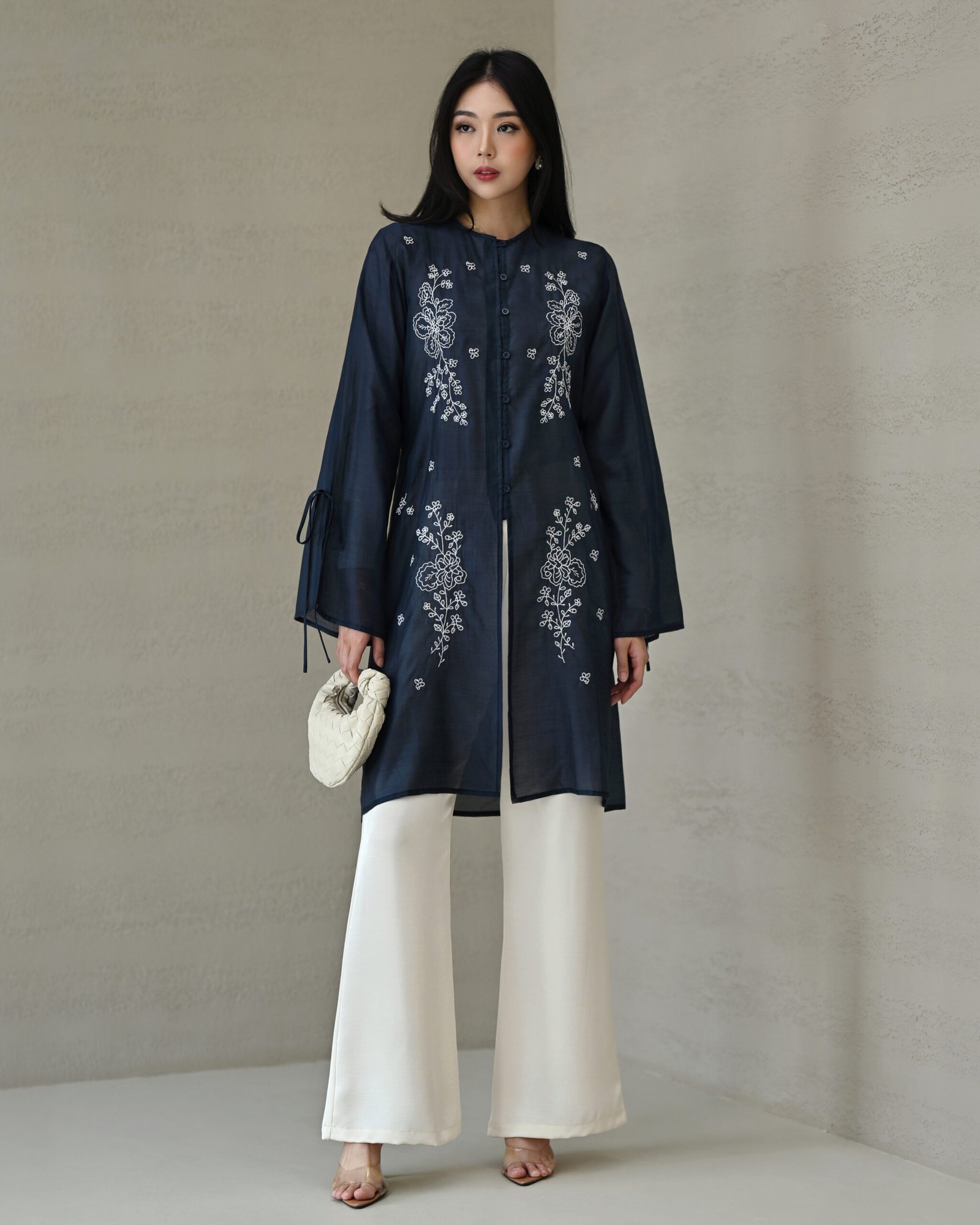 Sundari Tencel Glass Embroidery Premium Quality