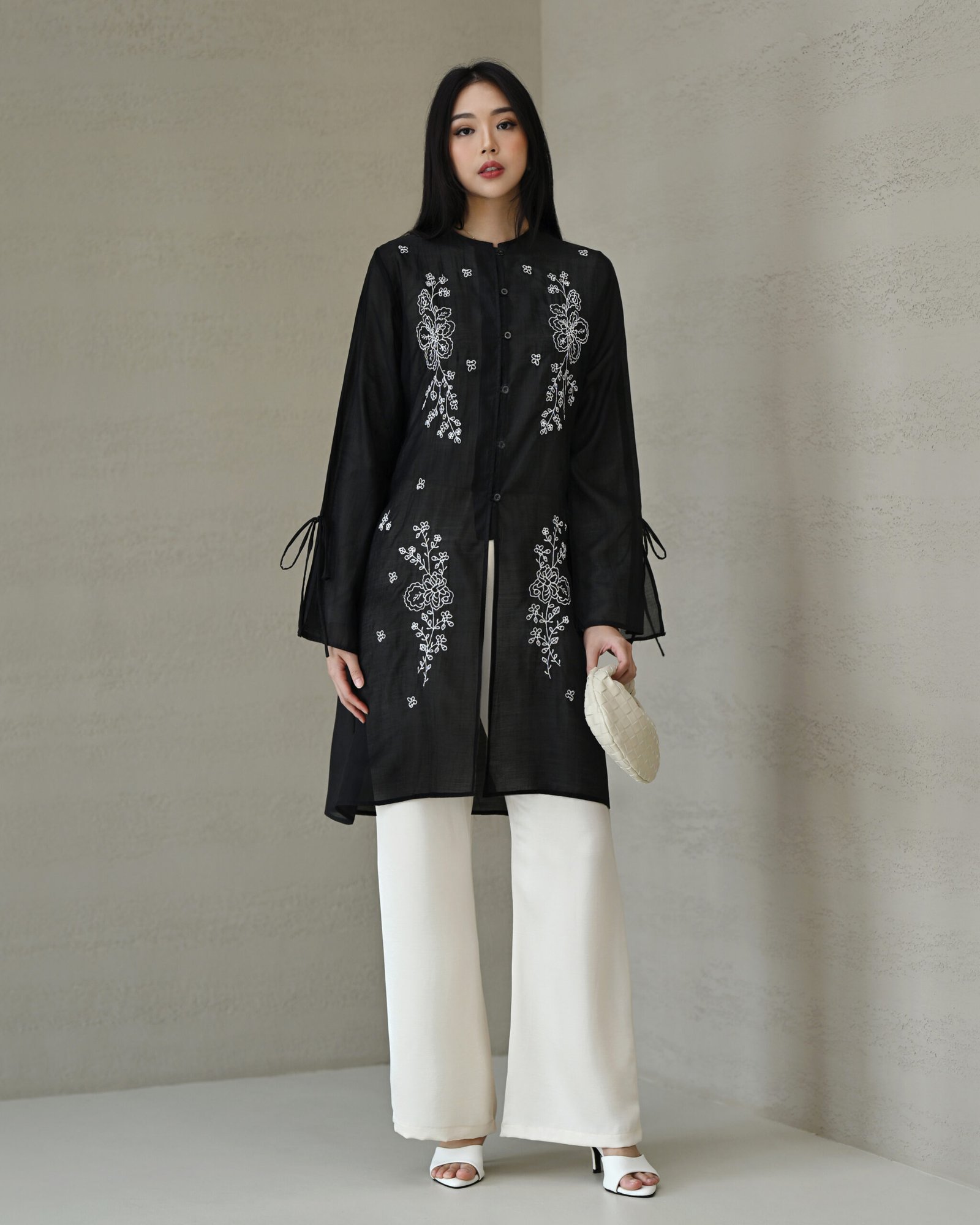 Sundari Tencel Glass Embroidery Premium Quality - Gambar 7