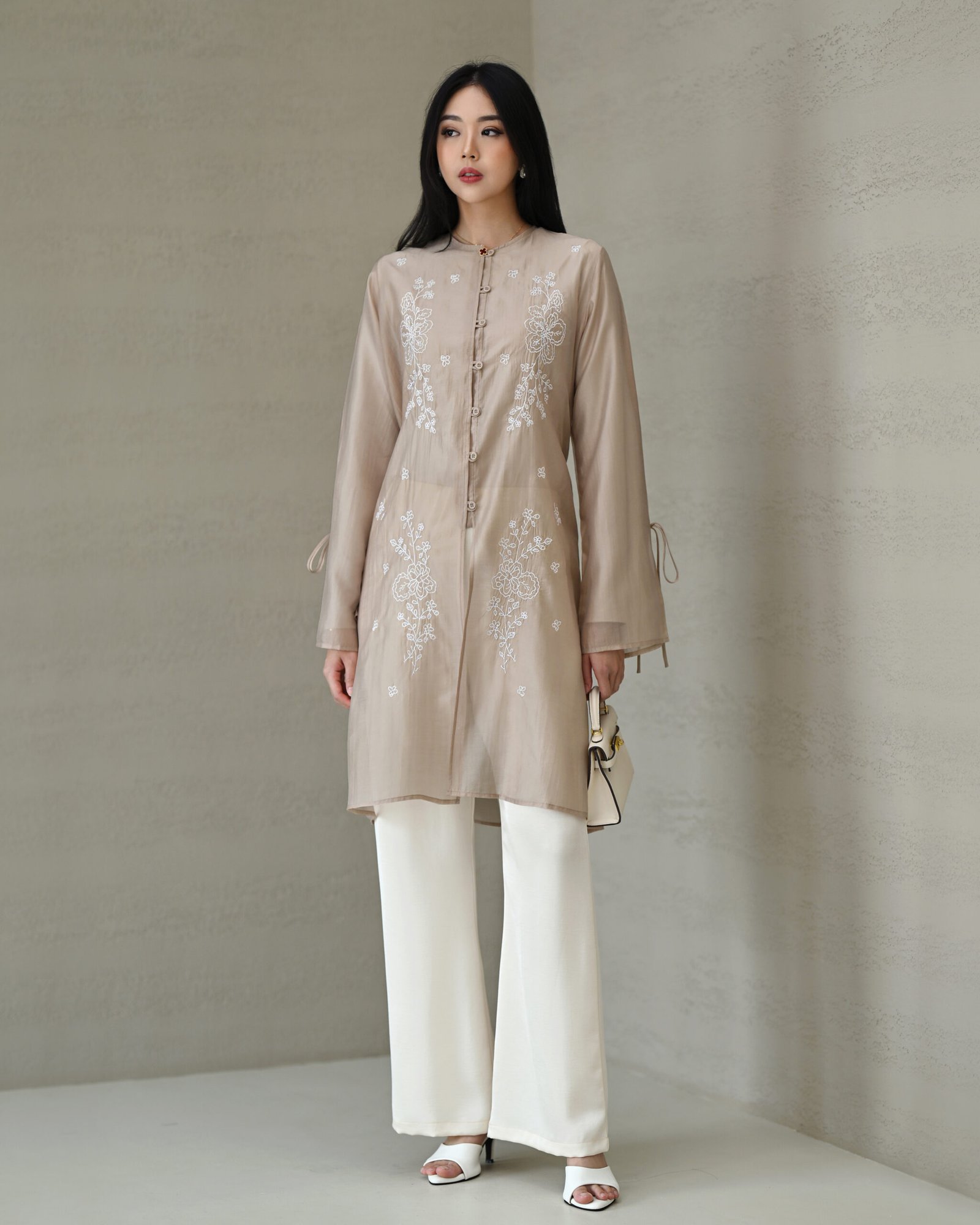 Sundari Tencel Glass Embroidery Premium Quality - Gambar 6
