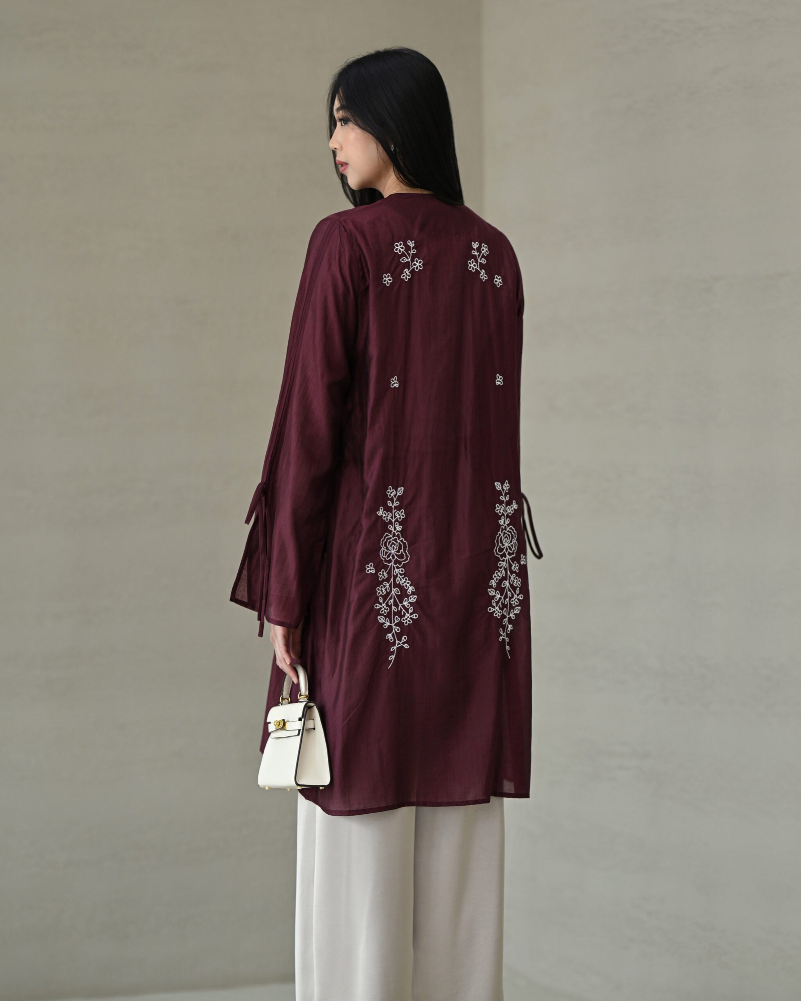 Sundari Tencel Glass Embroidery Premium Quality - Gambar 5