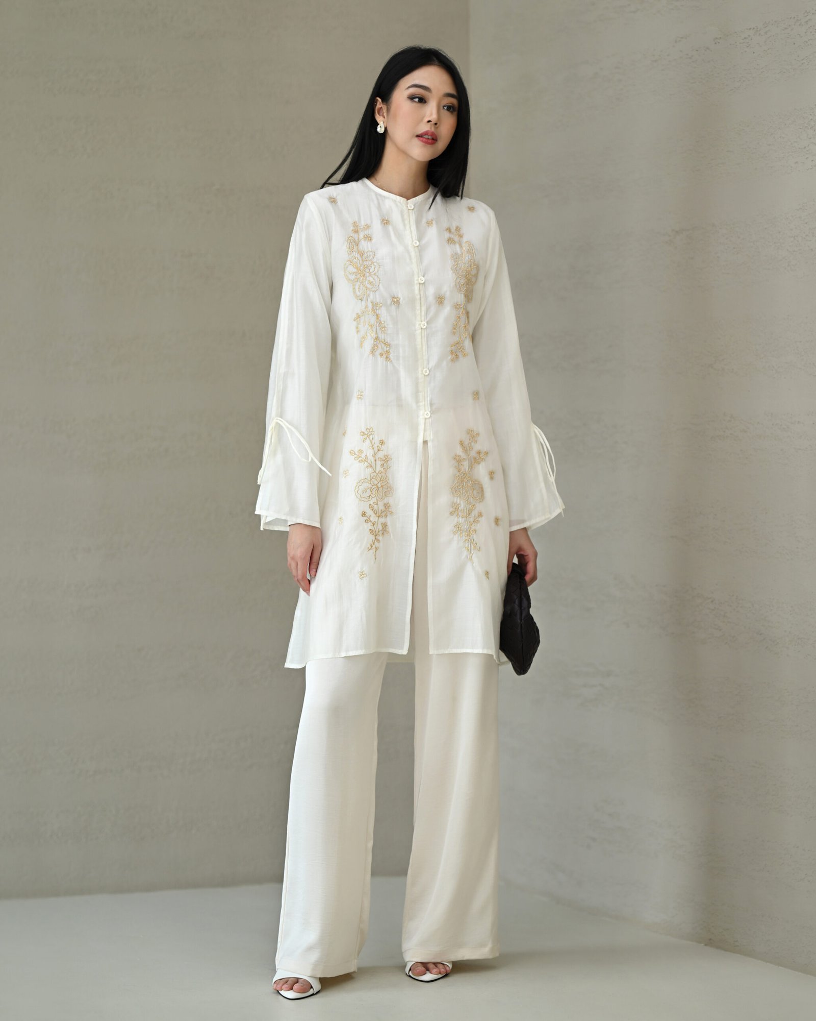 Sundari Tencel Glass Embroidery Premium Quality - Gambar 2