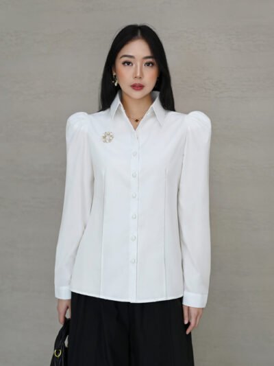 Avenue Puffy Shoulder Shirt / Best Shirt for Work/Daily